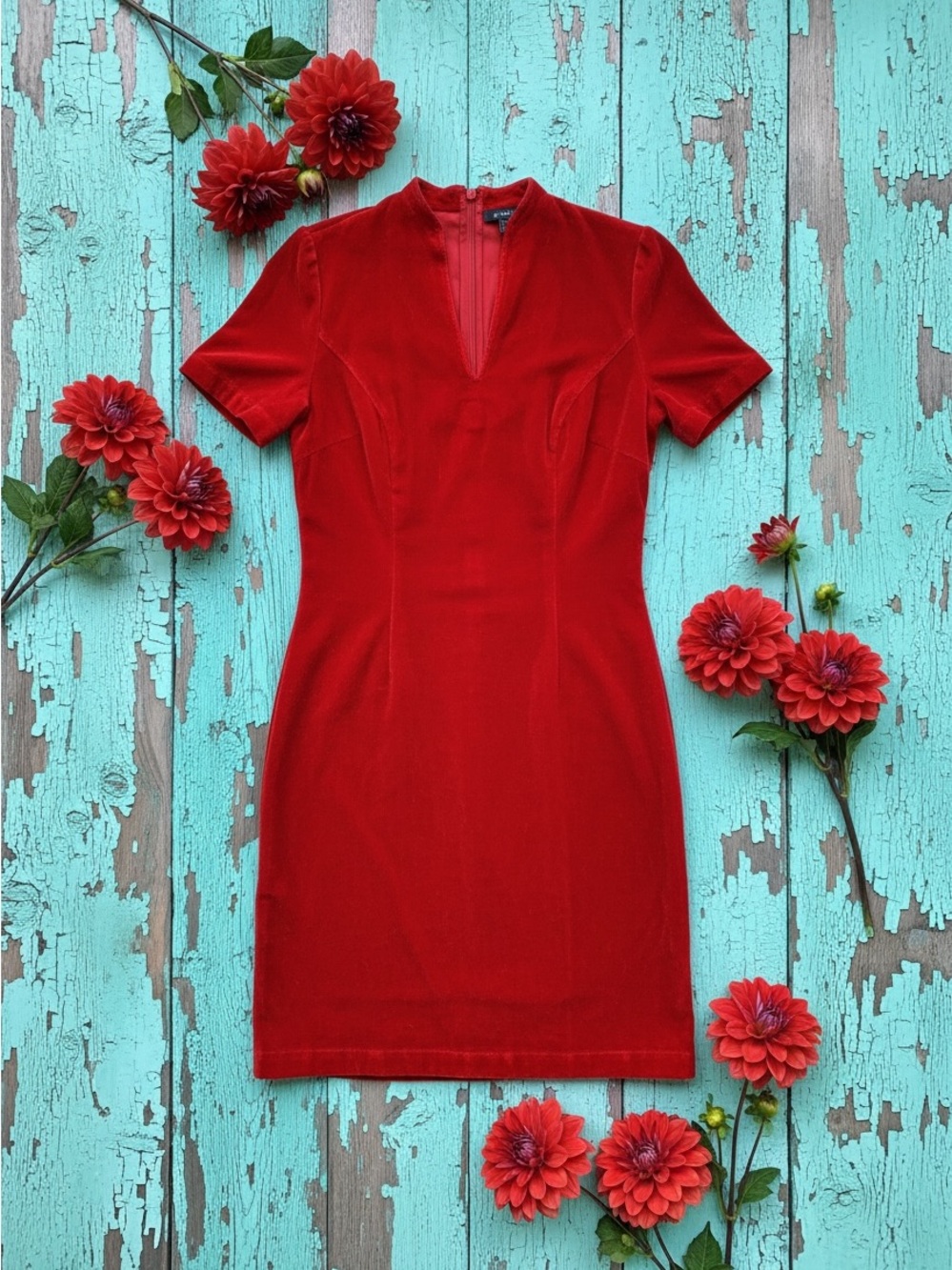 R&K vintage velvet dress